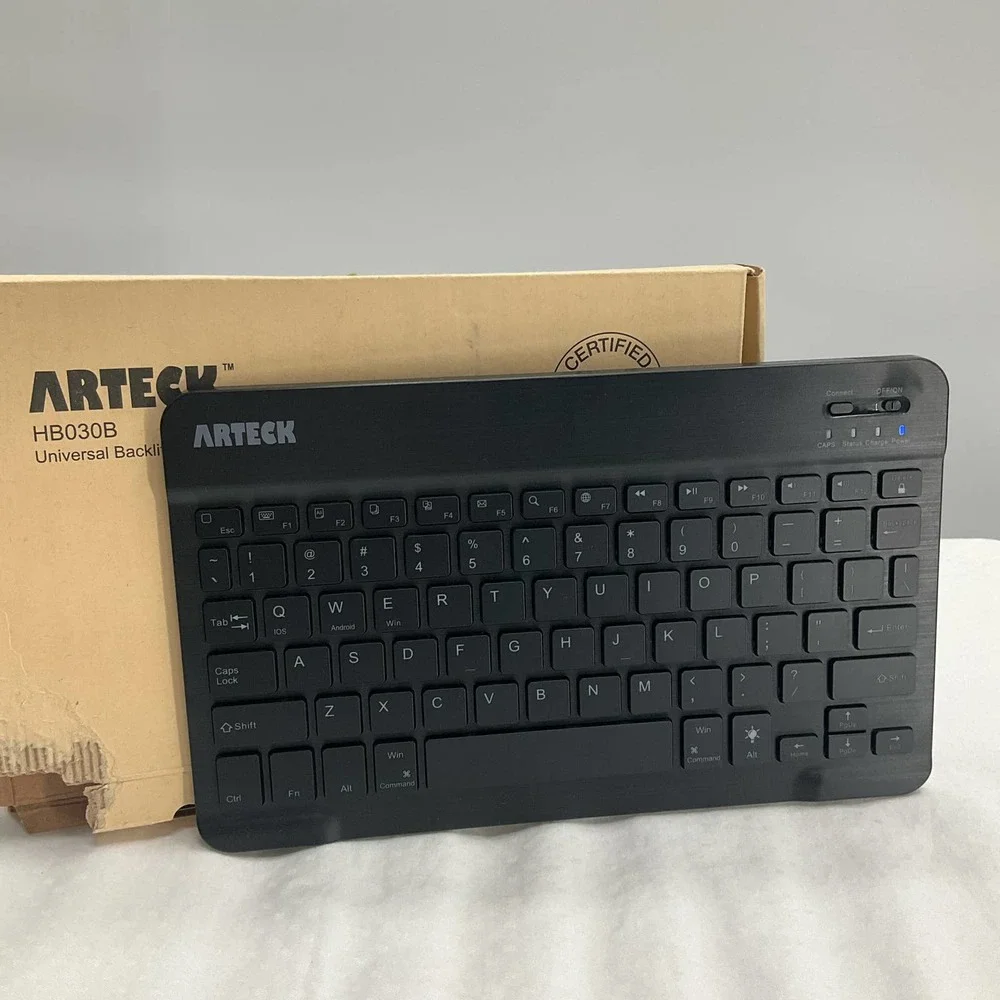 Arteck HB030B Universal Slim Portable Wireless Bluetooth 3.0